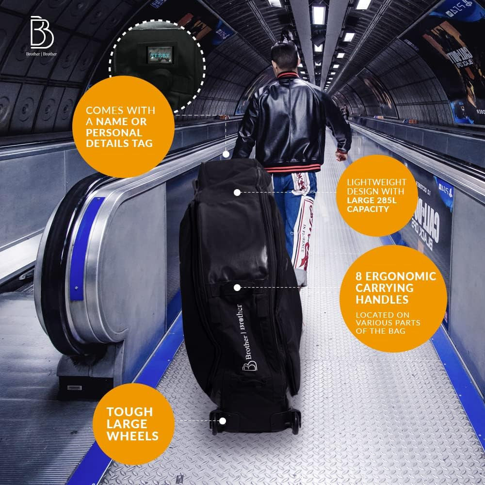 BROTHER BROTHER Bike Travel Bag Case Plane Boat Shipping Transport Fits Cross Country All Mountain Bike MTB TT Road Triathlon Bike 29er 700c