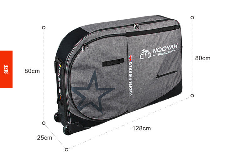 BROTHER BROTHER Bike Travel Bag Case Plane Boat Shipping Transport Fits Cross Country All Mountain Bike MTB TT Road Triathlon Bike 29er 700c
